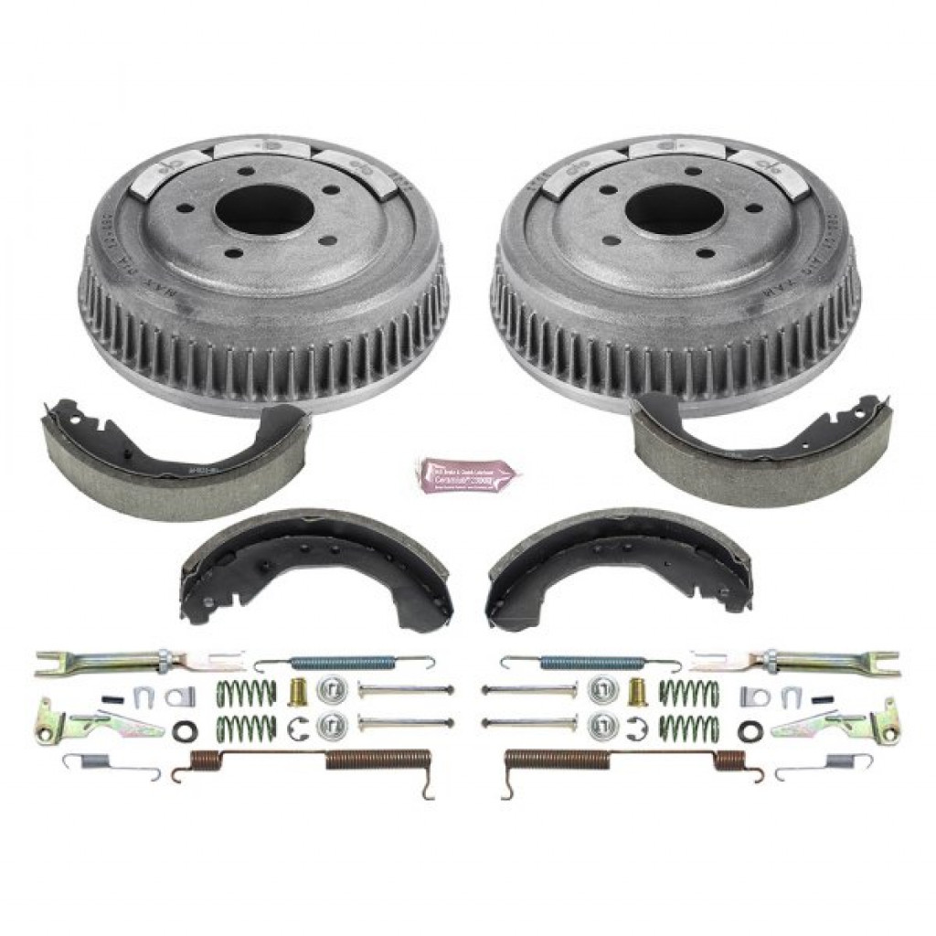 Power Stop Drum Kit For Chevy Tahoe 1995 96 97 98 99 2000 Rear Autospecialty | (TLX-psbKOE15330DK-CL360A71)