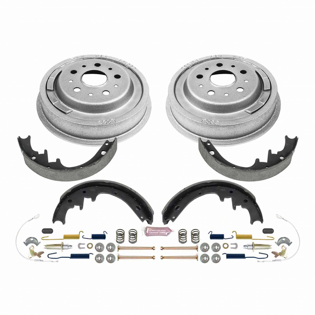 Power Stop Drum Kit For Ford Ranchero 1963 1964 1965 Rear Autospecialty | (TLX-psbKOE15268DK-CL360A77)