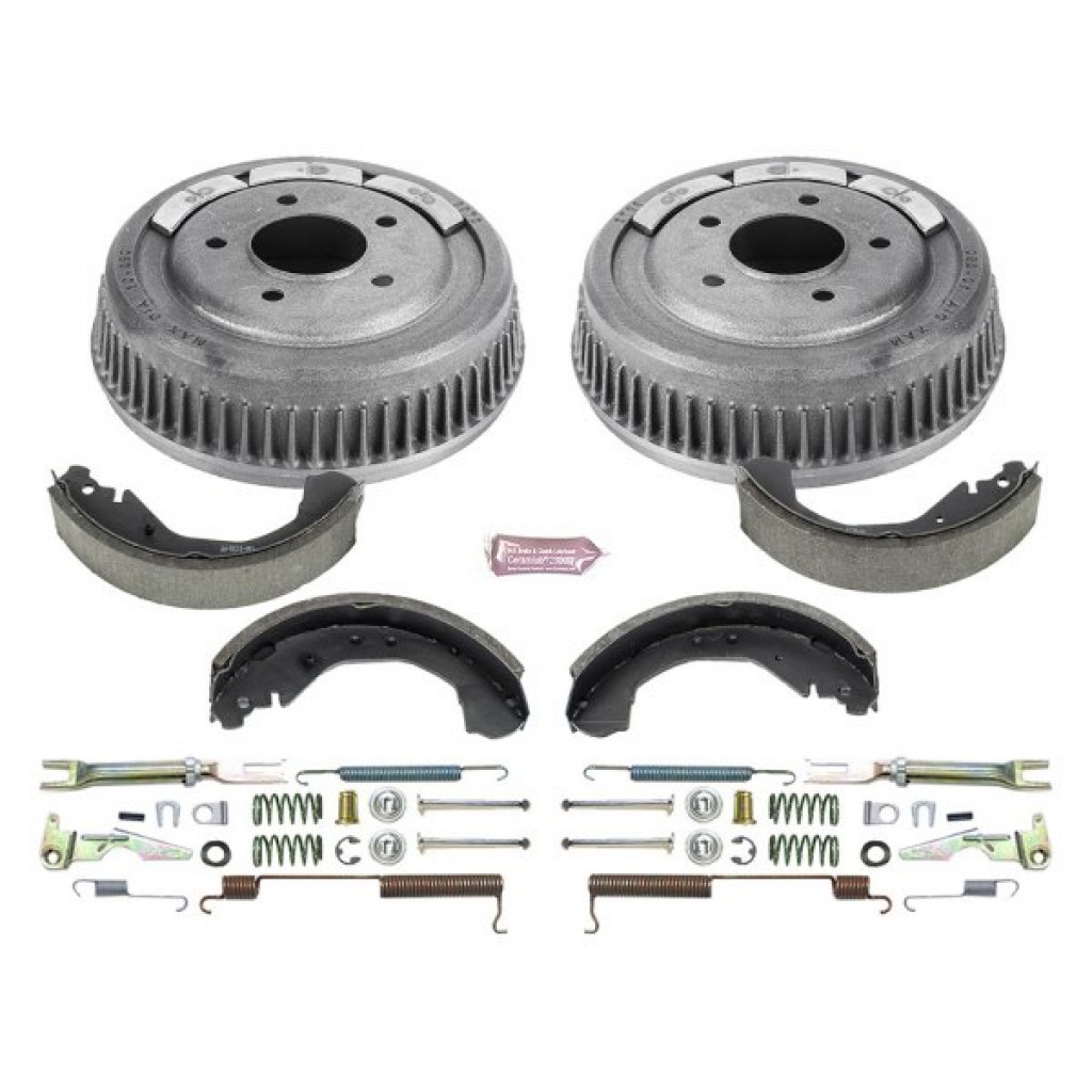 Power Stop Drum Kit For GMC Yukon 1995 1996 1997 1998 1999 Rear Autospecialty | (TLX-psbKOE15330DK-CL360A72)