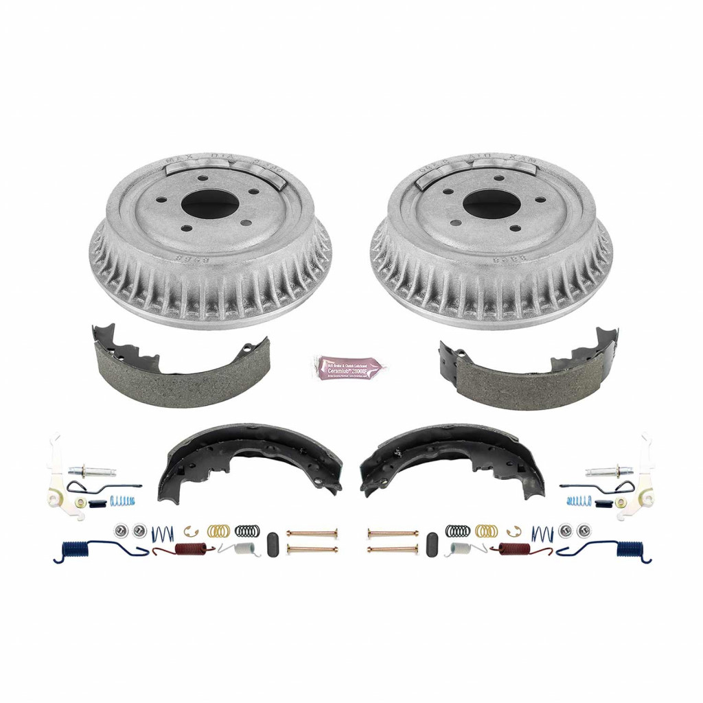 Power Stop Drum Kit For Pontiac Firebird 1993 94 95 96 1997 Rear Autospecialty | (TLX-psbKOE15293DK-CL360A80)