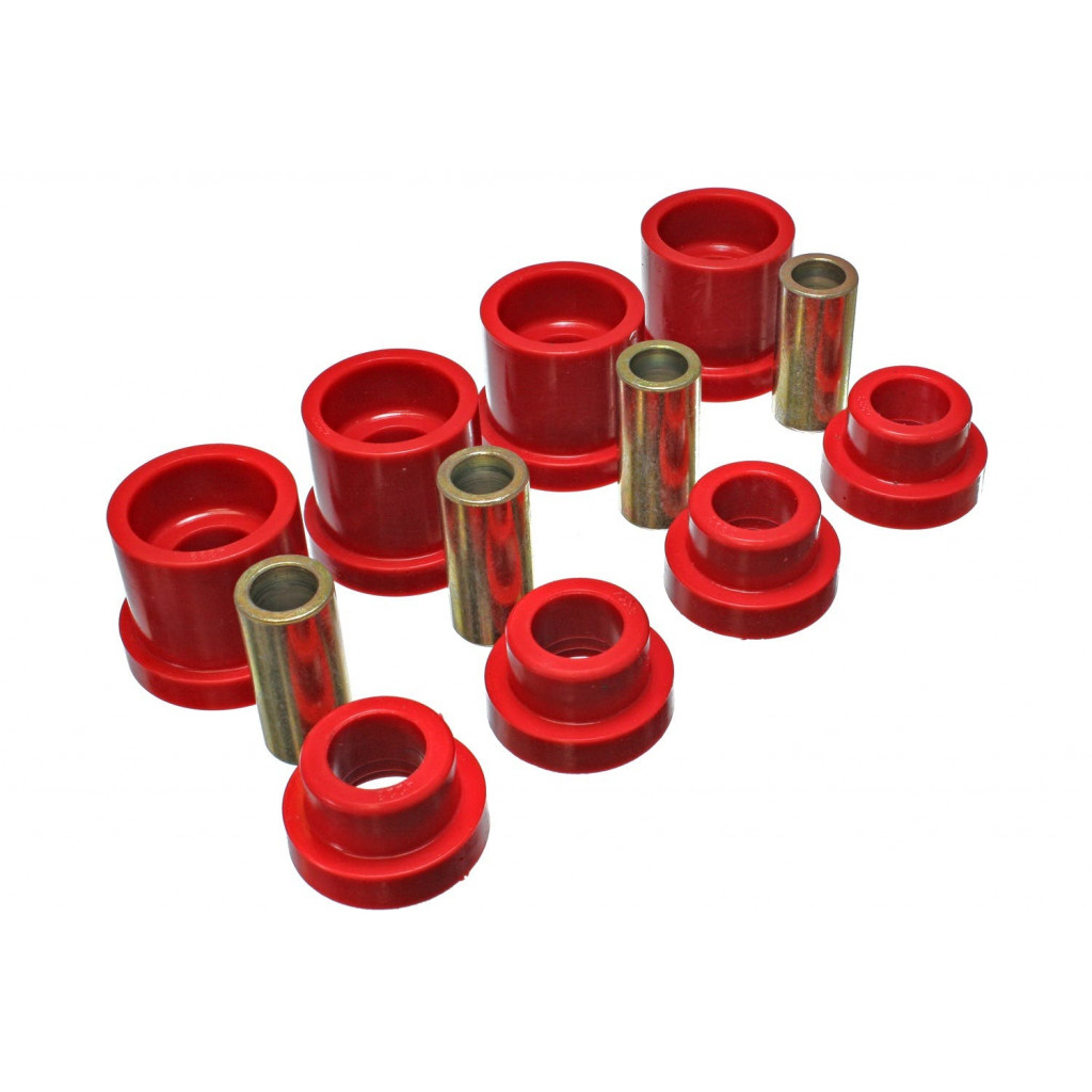 Energy Suspension For Nissan 240SX 1997 1998 Subframe Insert Set Rear S14 Red | (TLX-eng7.1117R-CL360A70)