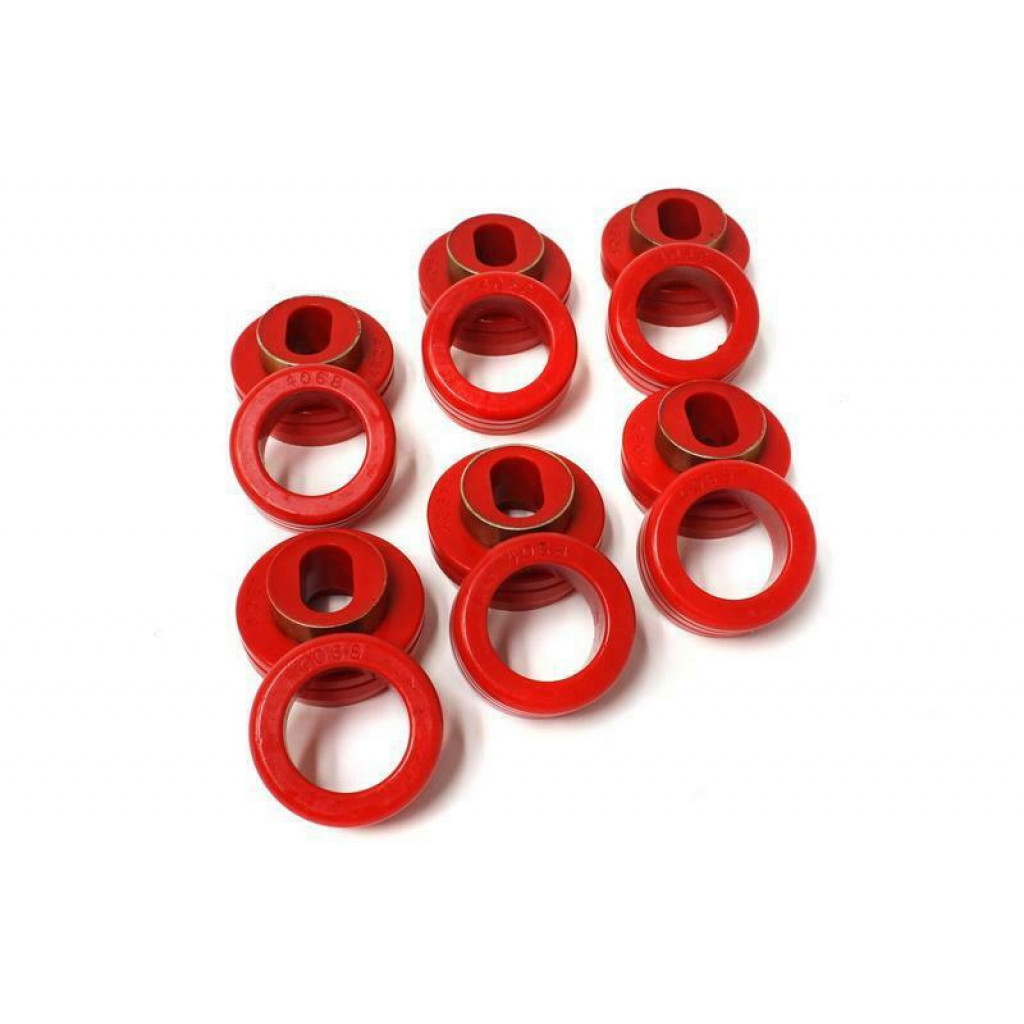 Energy Suspension For Chevy V30 1987 Body Mount Set 2WD Red | (TLX-eng3.4116R-CL360A70)