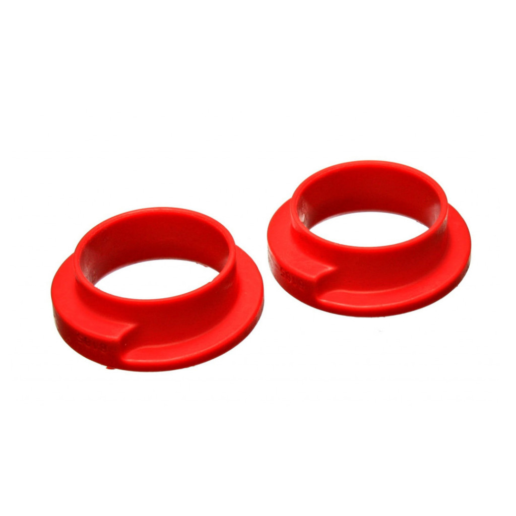 Energy Suspension Universal Coil Spring Isolators 2-3/16in ID 3in OD | 1in H Red 2 per set (TLX-eng9.6115R-CL360A70)