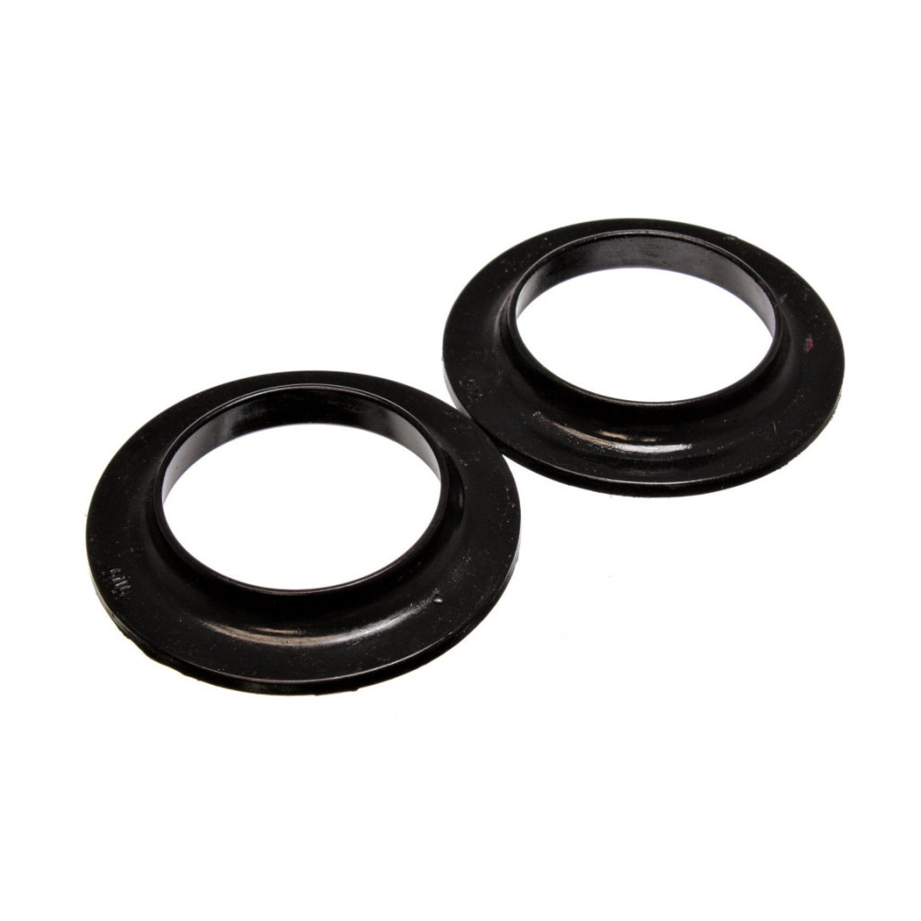 Energy Suspension Coil Spring Isolator 3-3/4in ID 5-13/16in OD 7/8in H Black | Universal 2 per set (TLX-eng9.6108G-CL360A70)