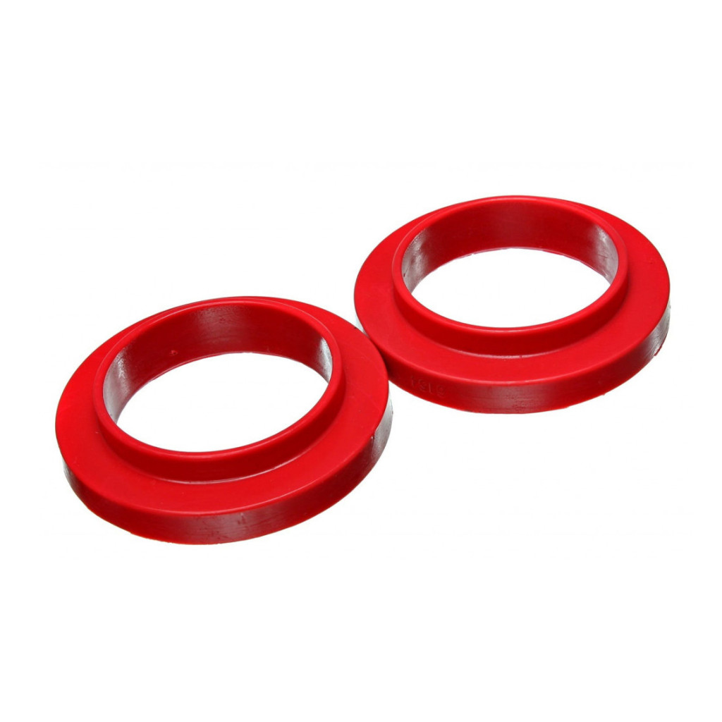 Energy Suspension Universal Coil Spring Isolators 3 3/4in ID 25 7/16in OD | 3/4in H Red 2 per set (TLX-eng9.6120R-CL360A70)