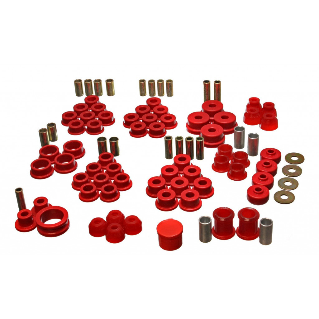 Energy Suspension For Chevy Corvette 1990-1995 Hyper-Flex Master Bushing Set Red | (TLX-eng3.18122R-CL360A70)