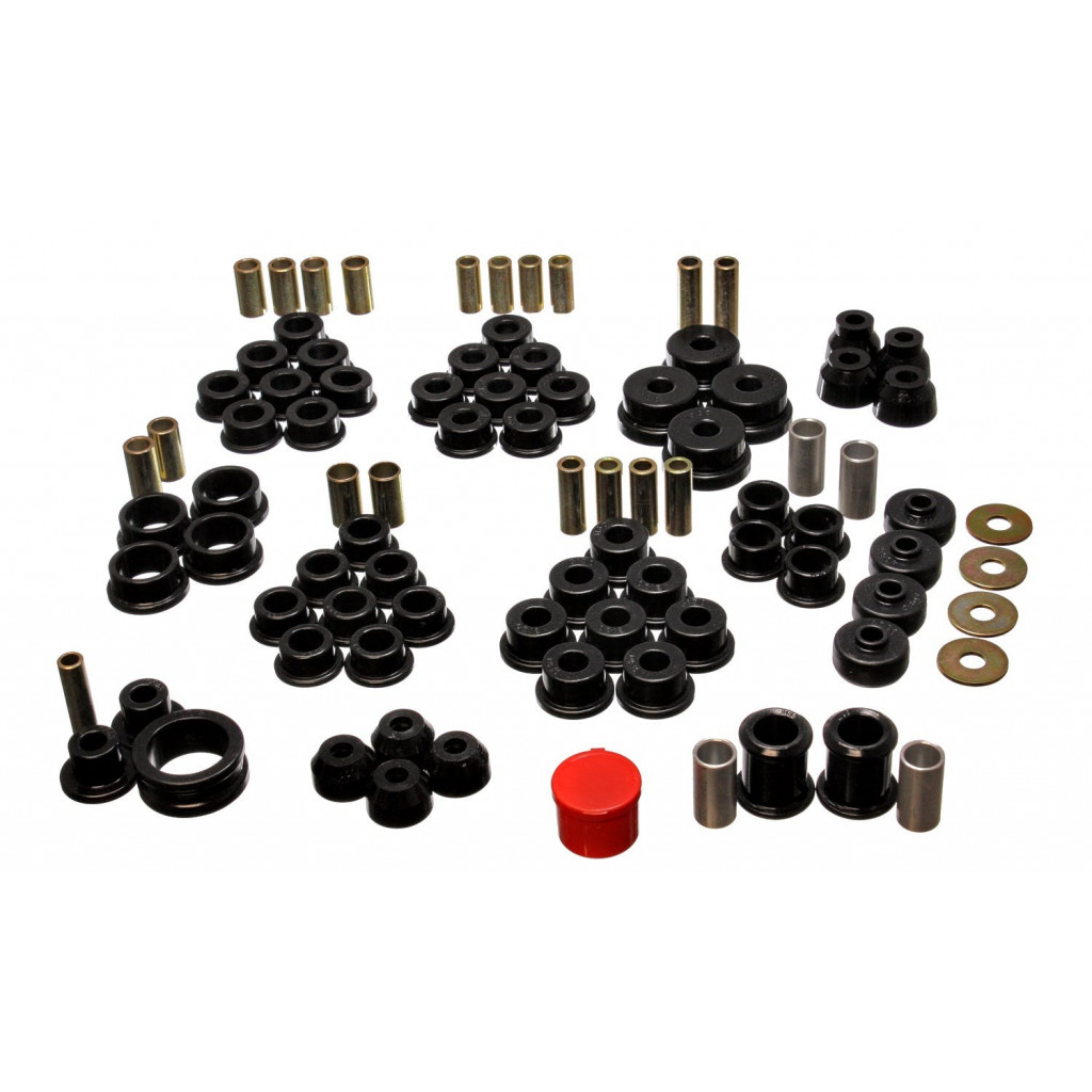 Energy Suspension For Chevy Corvette 1984-1995 Hyper-flex Master Bushing Set | Black (TLX-eng3.18122G-CL360A70)