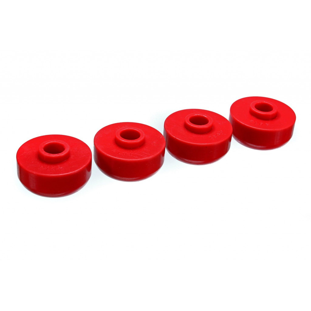 Energy Suspension For Chevy Corvette 1963-1982 Red Rear Leaf Spring Bushing Set | (TLX-eng3.2104R-CL360A70)