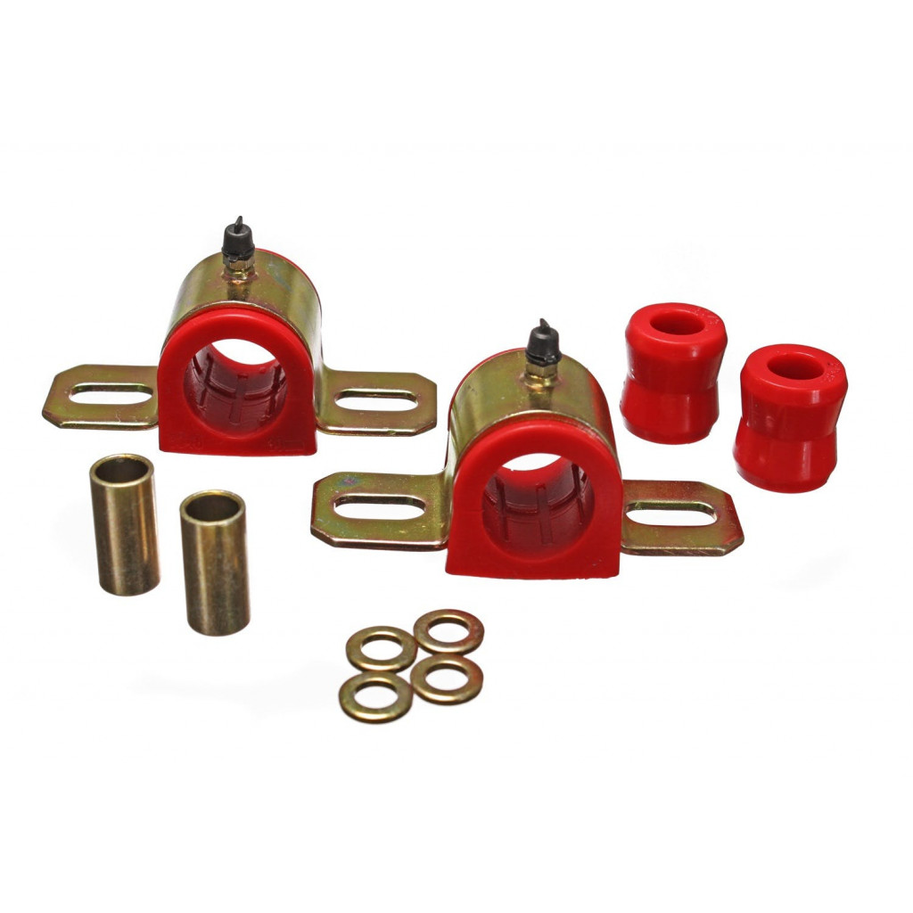 Energy Suspension For Jeep Wrangler 1997-2006 Swaybar Set Front 30mm Red | (TLX-eng2.5110R-CL360A70)