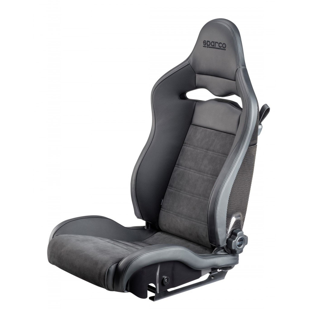 Sparco Seat SPX Leather/Alcantara Black Right | (TLX-spa00974ZNRDX-CL360A70)