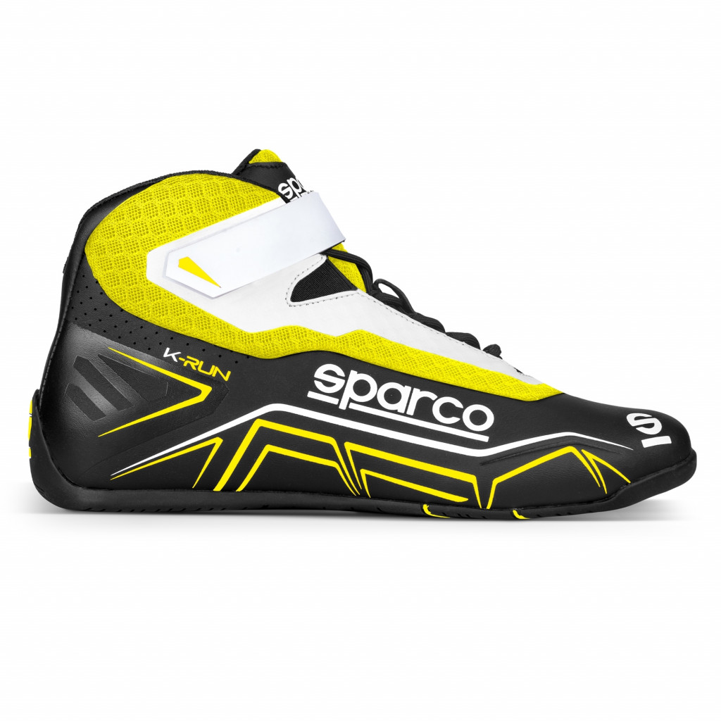 Sparco Shoe K-Run | 32 | Black/Yellow | (TLX-spa00127132NRGF-CL360A70)