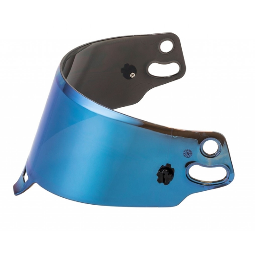 Sparco RFW Helmet Shield | Iridium | Blue | (TLX-spa00314V03-CL360A70)