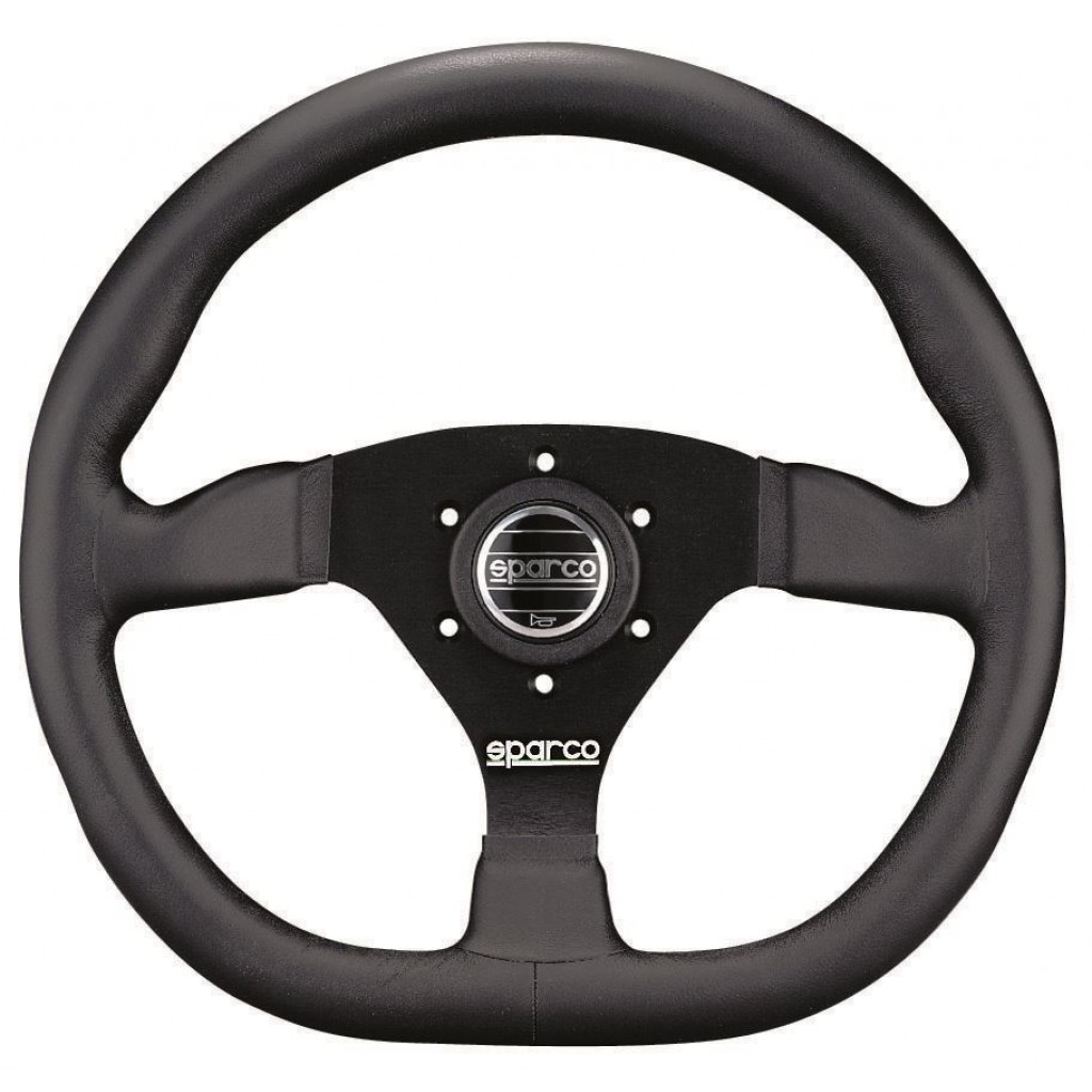 Sparco Steering Wheel L360 Ring Suede Black | (TLX-spa015TRGS1TUV-CL360A70)