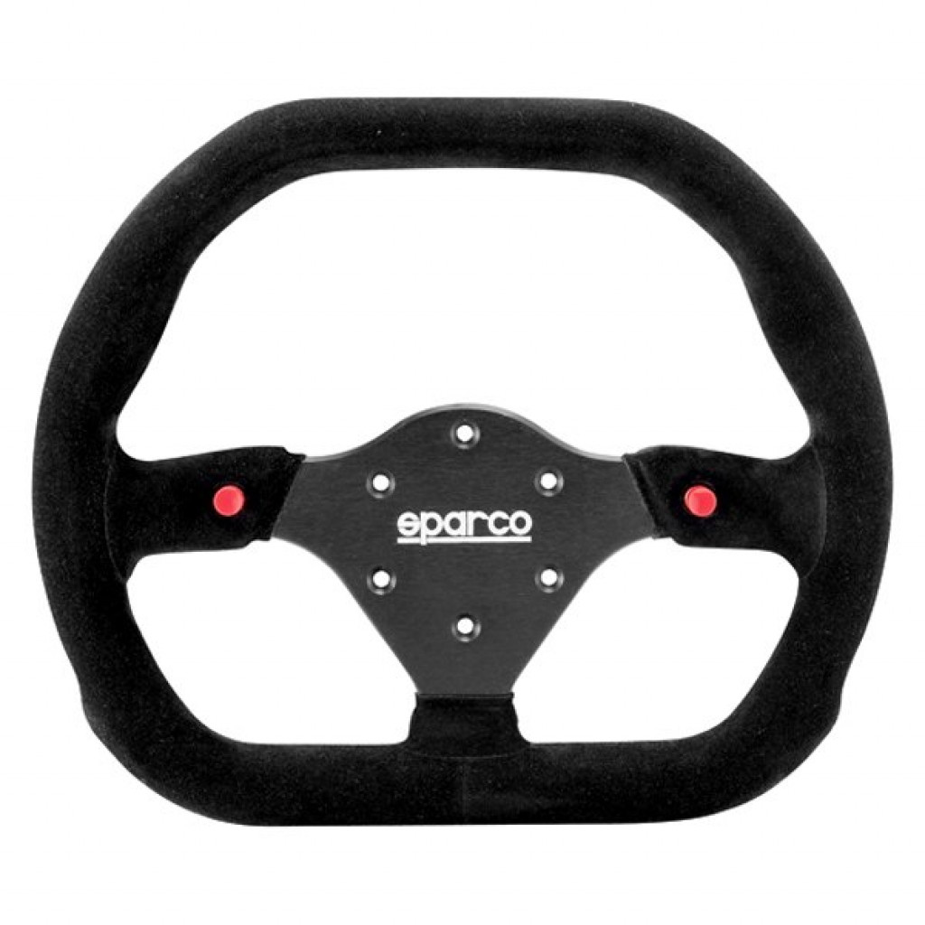 Sparco Steering Wheel 310X260 Suede Black | (TLX-spa015P310F2SN-CL360A70)