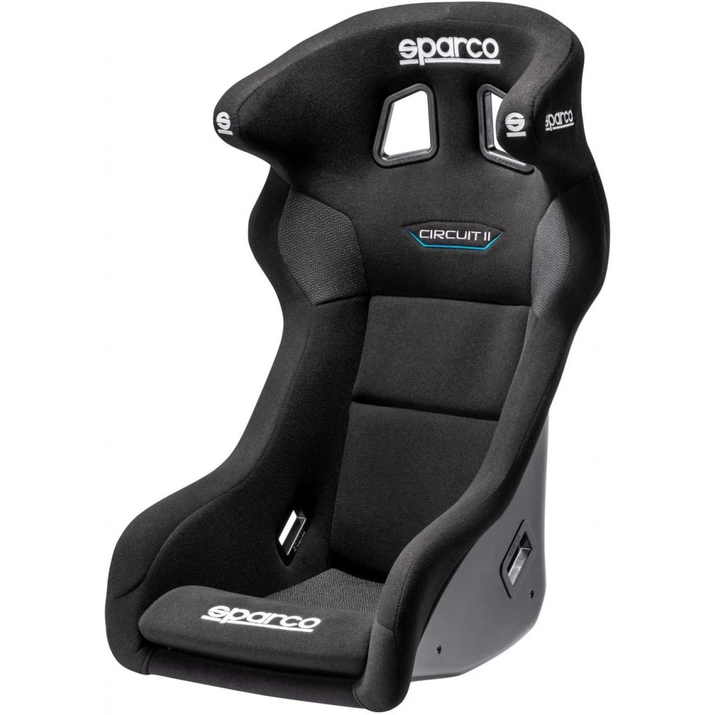 Sparco Seat Cover Only Circuit II QRT | Black | (TLX-spa01062KIT8011INR-CL360A70)