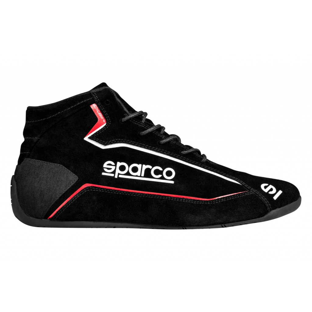 Sparco Shoe Slalom+ 45 Black | (TLX-spa00127445NR-CL360A70)