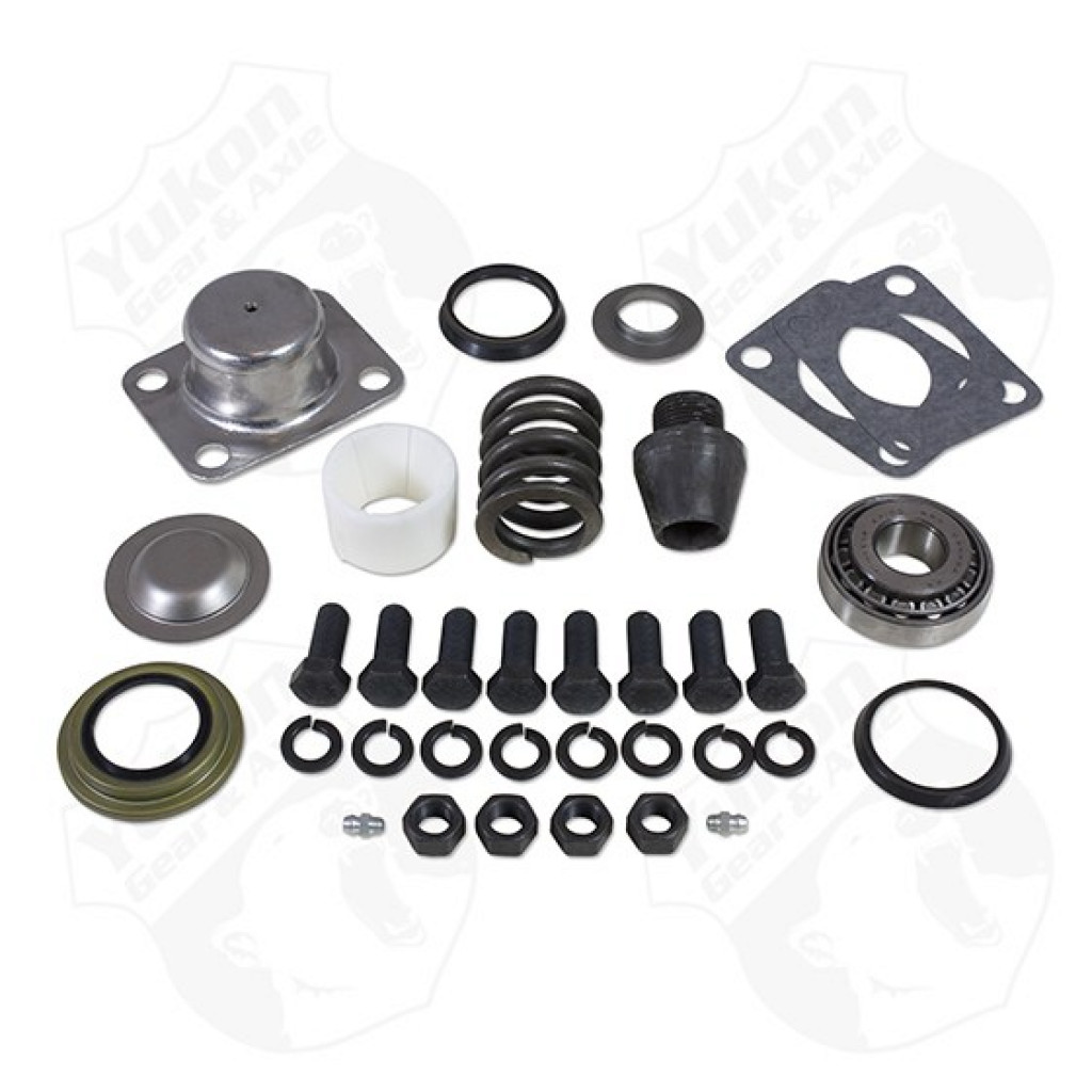 Yukon-Gear For Ford F-350 1979 - 1991 King-Pin Kit Replacement For Dana 60 | (1) Side (Pin/Bushing /Seals /Bearings /Spring /Cap) (TLX-yukYP KP-001-CL360A70)