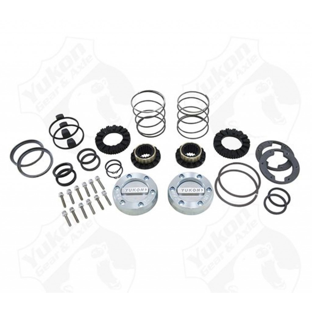 Yukon-Gear For Chevy K20/K20 Suburban 1979-1986 Hardcore Locking Hub Set,Dana 44 | 19 Spline (TLX-yukYHC70007-CL360A76)