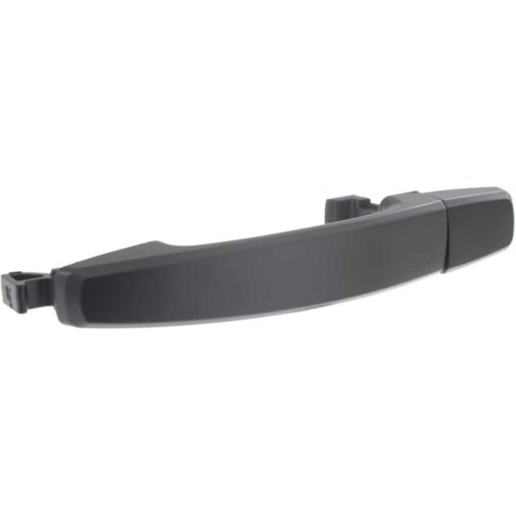 For Chevy Aveo Exterior Door Handle Rear Driver OR Passenger Side Smooth Black 2007-2009 | Without Key Hole| Trim: LS/LT (CLX-M0-USA-REPC494716-CL360A1)