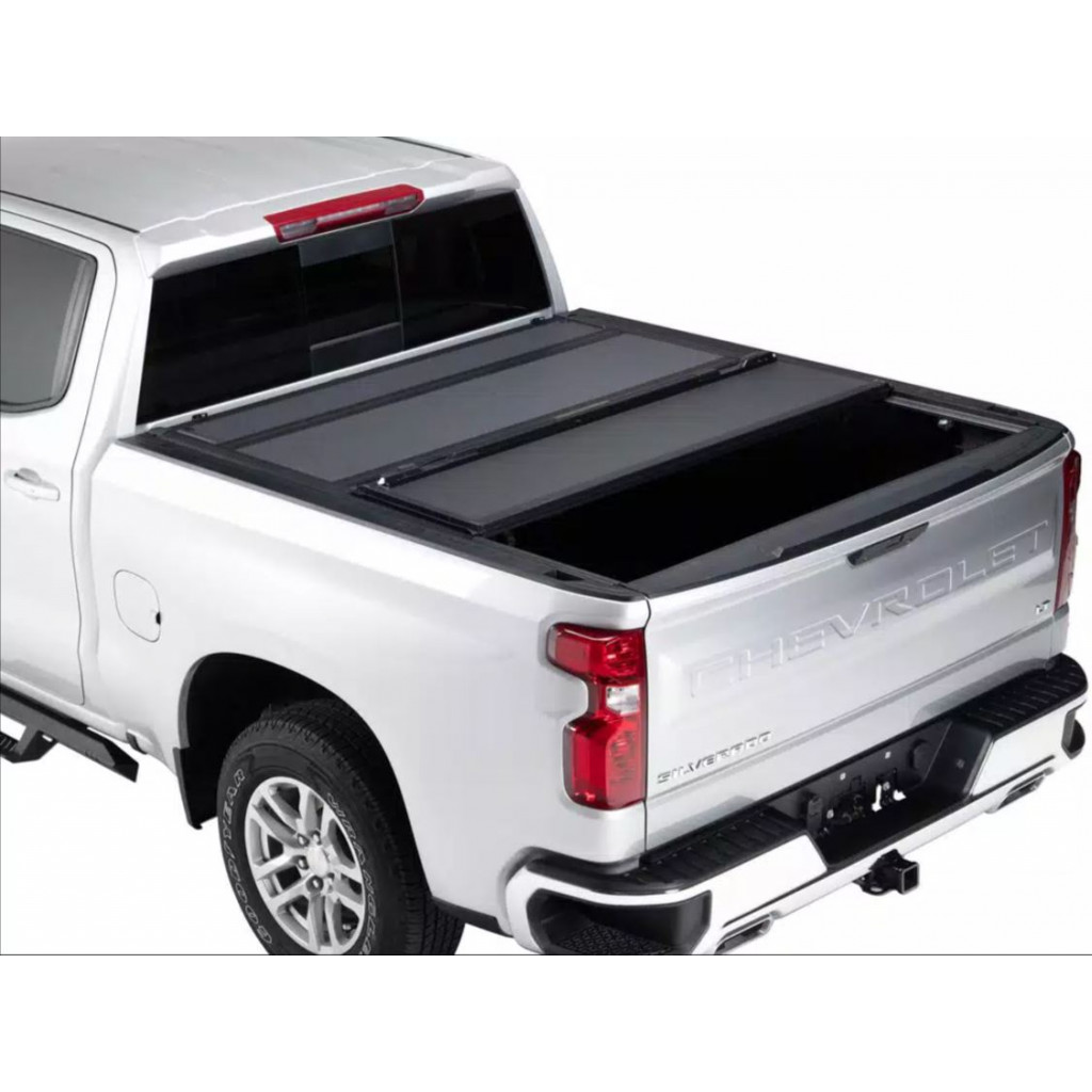 BAK Bed Cover For Toyota Tundra 2007-2020 MATTE FINISH 6ft 6in Bed BAKFlip MX4 | w/ OE Track System (TLX-bak448410T-CL360A70)