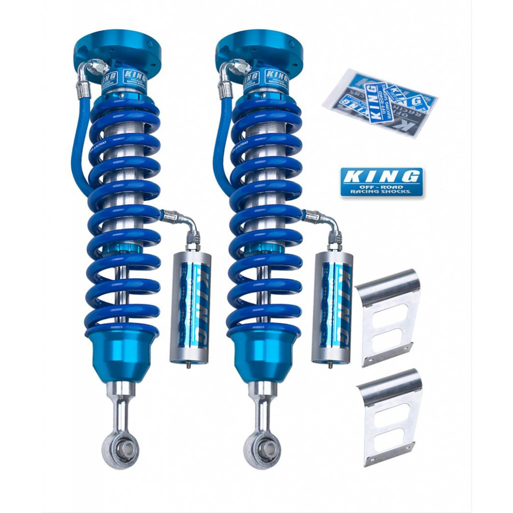 King Shocks Coilover For Toyota Tundra 2007-2021 | Front | 2.5 Dia | Pair | w/Remote Reservoir (TLX-kin25001-143-CL360A70)