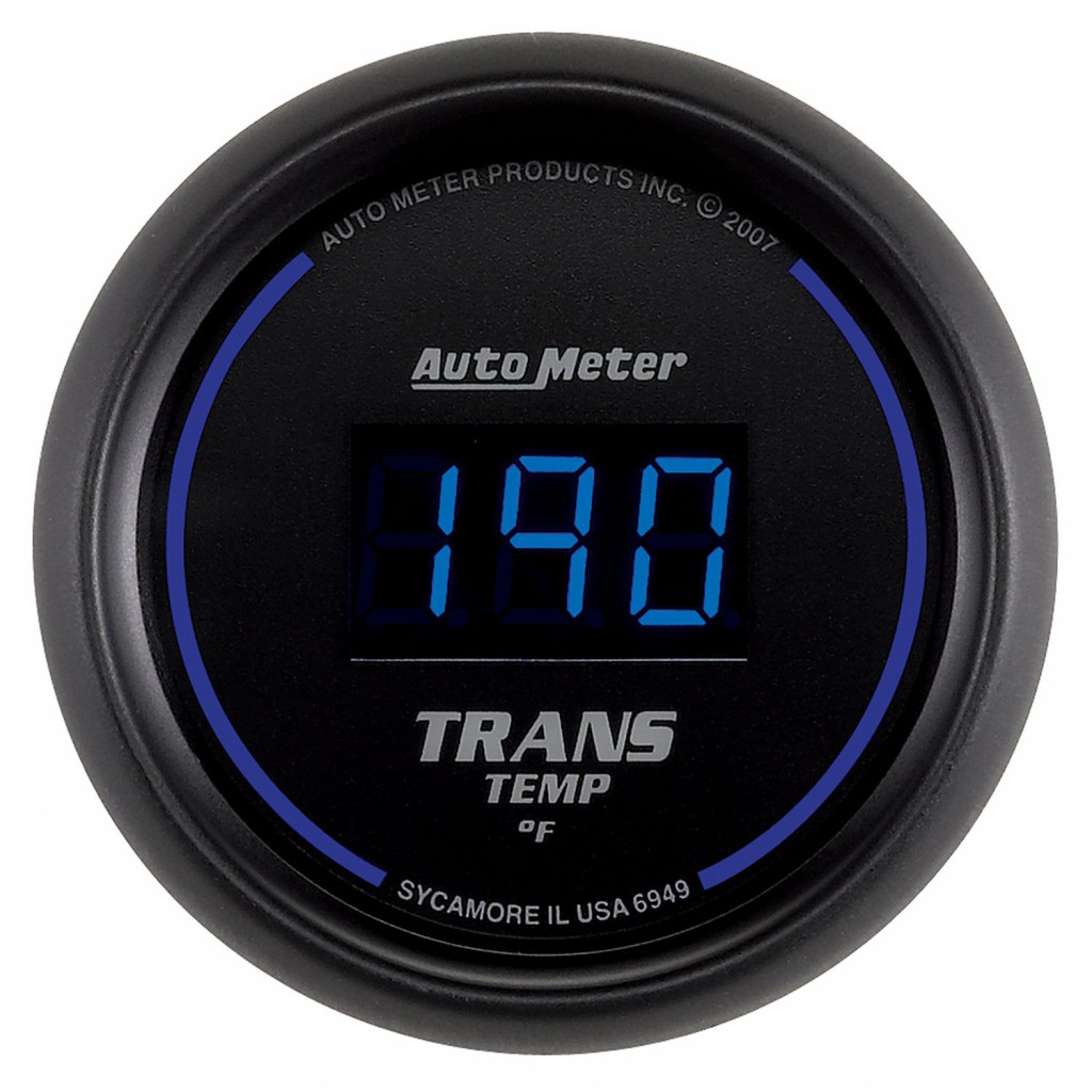 AutoMeter Digital Trans Temperature Gauge 52.4mm Black (TLX-atm6949-CL360A70)