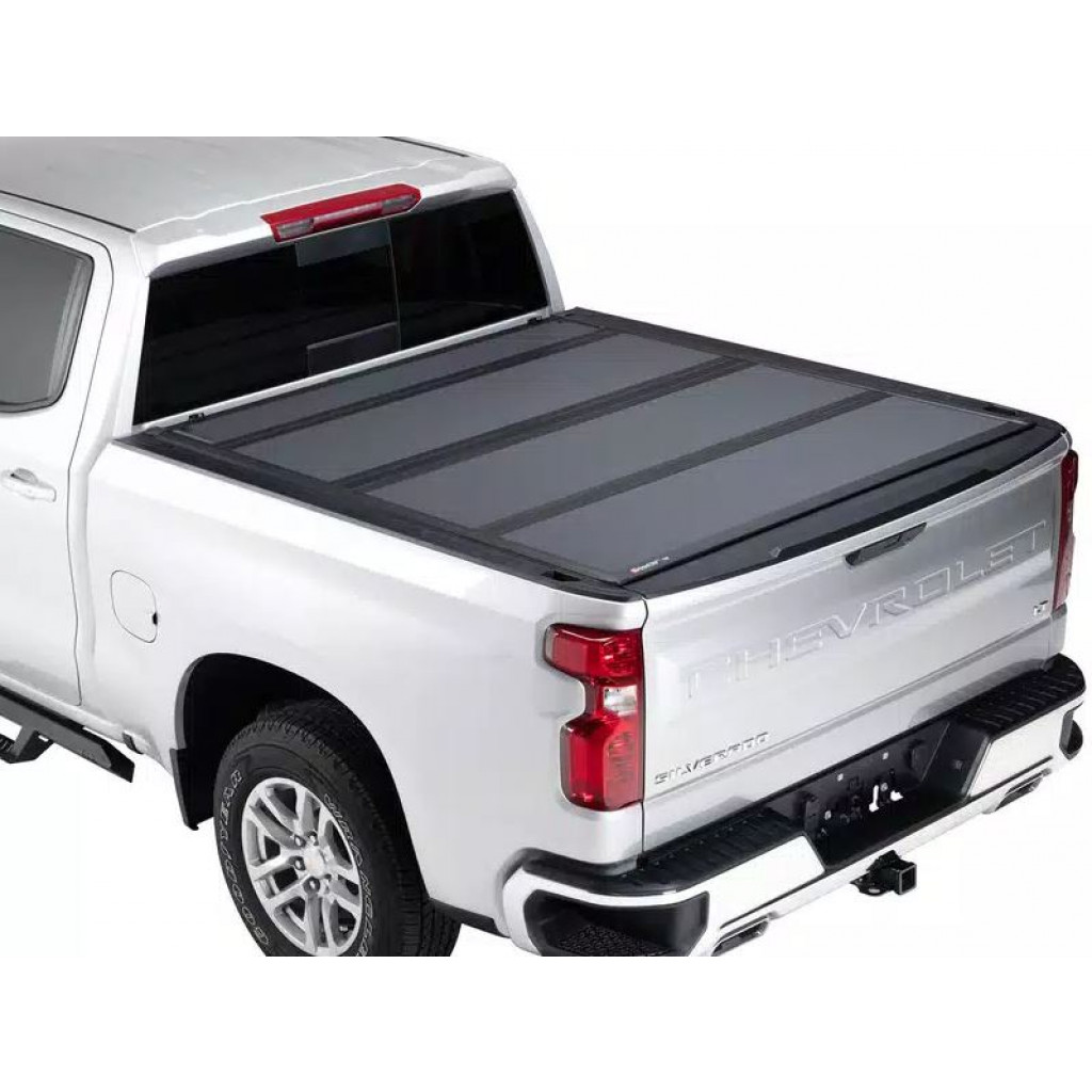 BAK Bed Cover For Chevy Silverado 1500 88-13 MATTE FINISH 6ft 6in BAKFlip MX4 |  (TLX-bak448101-CL360A71)