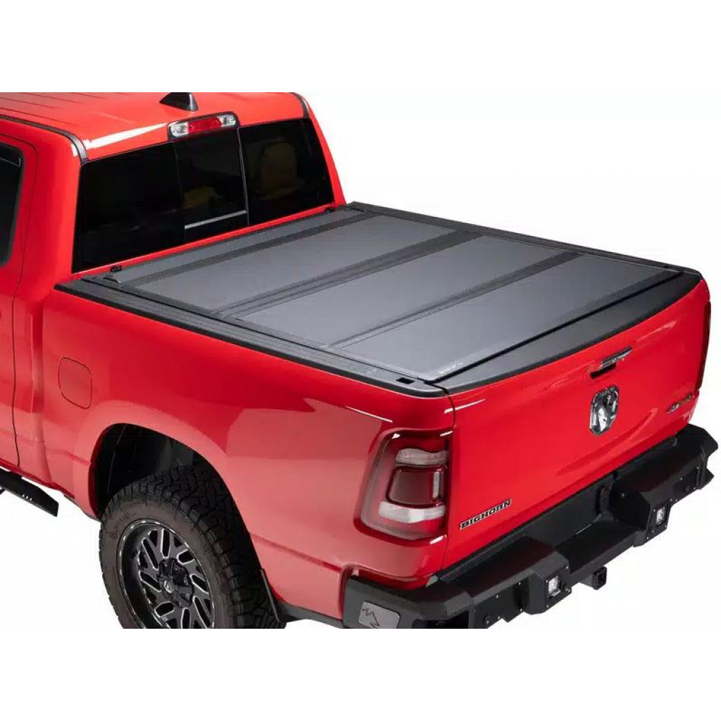 BAK Bed Cover For Dodge Ram 1500 2019 2020 MATTE FINISH 6ft 4in BAKFlip MX4 | New Body Style w/o Ram Box (TLX-bak448223-CL360A70)