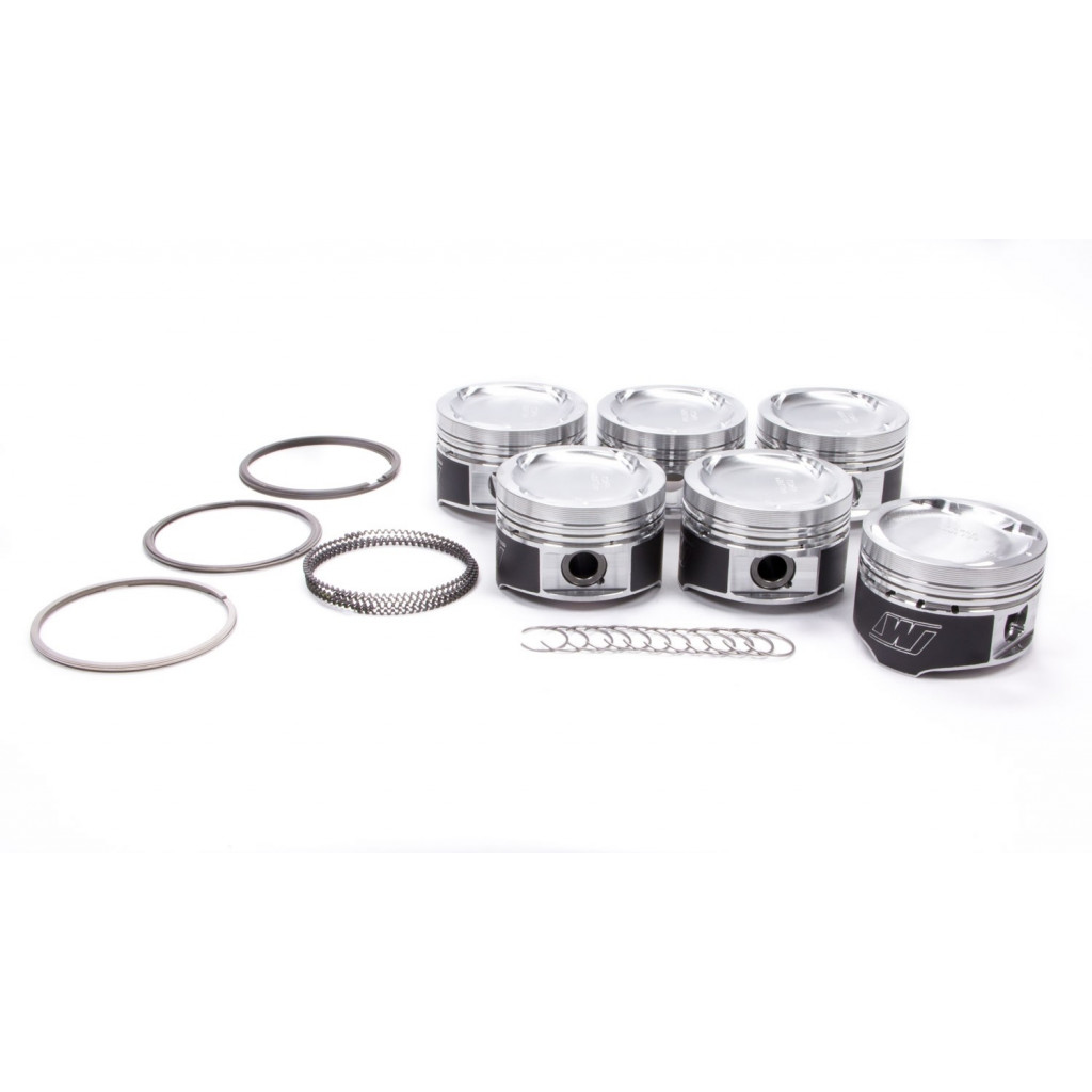 Wiseco Piston Kit For 2004-2006 Nissan Altima 3.5L | 3498CC | DOHC | NA | 96mm | VQ35 | 4v | Domed | +7cc | Shelf Stock (TLX-wisK606M96-CL360A72)