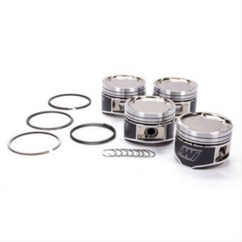 Wiseco Piston Kit For Acura 4v Dome +8.25 Strut 8200XX | (TLX-wisK593M82AP-CL360A70)