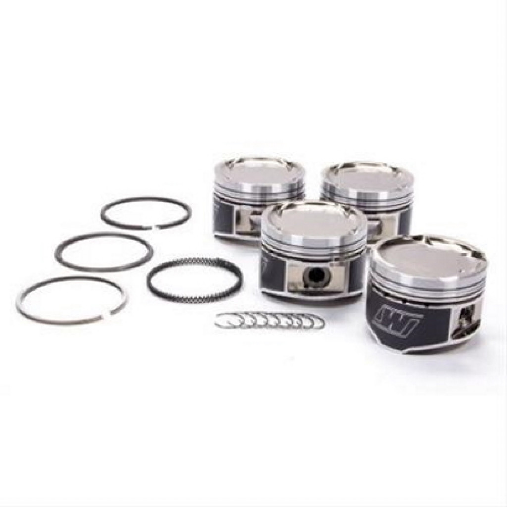 Wiseco Piston Kit For 1993-1998 Mazda 626 2.0L | 1991CC | DOHC | NA | Mazdaspeed 2.0 FS Turbo -16.5cc Dish, Shelf Stock (TLX-wisK614M83-CL360A71)