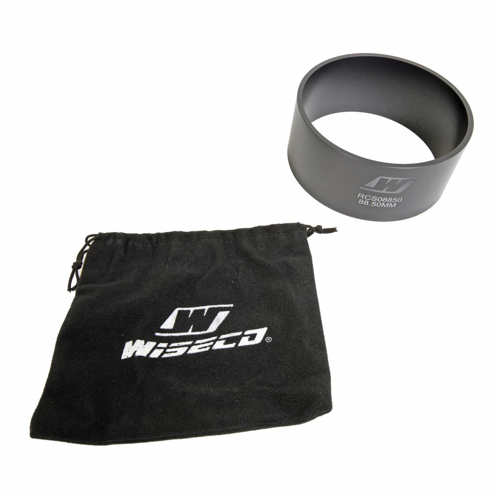 Wiseco Piston Ring Compressor Sleeve 88.5mm | Black | Anodized | (TLX-wisRCS08850-CL360A70)