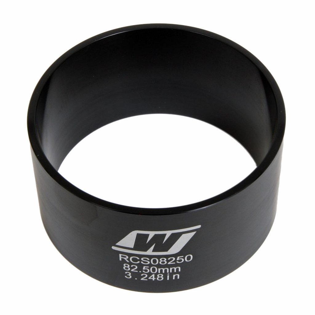 Wiseco Piston Ring Compressor Sleeve | 82.5mm | Black Anodized | (TLX-wisRCS08250-CL360A70)