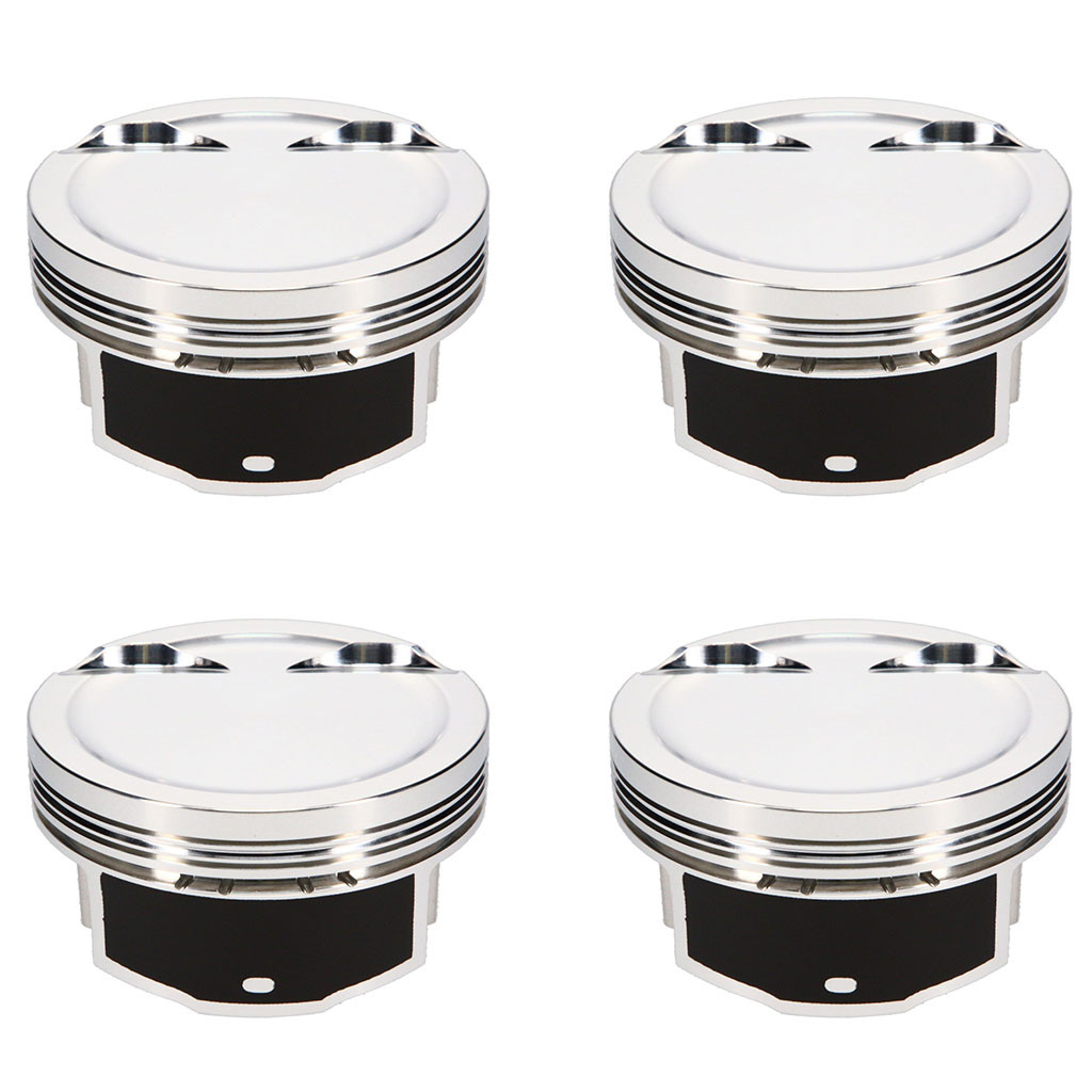 JE Pistons For 2013-2021 Audi | 2.0T TSI | 22mm Pin | 83.0mm Bore | -7.8cc Dish | 9.6:1 CR | Set of 4 (TLX-jep353850-CL360A70)