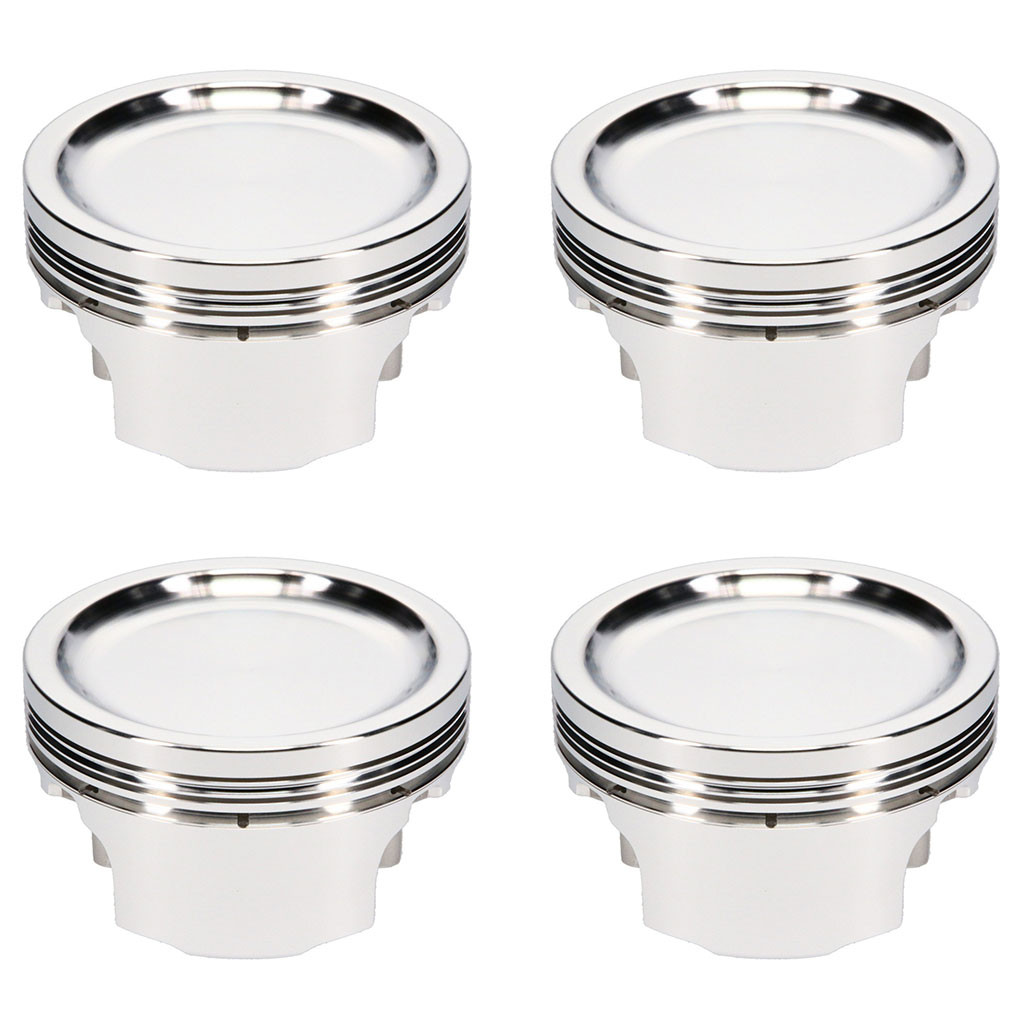 JE Pistons Kit For Nissan KA24DE | 89.5mm Bore | 9.0:1 CR -22.6 | Set of 4 | (TLX-jep317925-CL360A70)