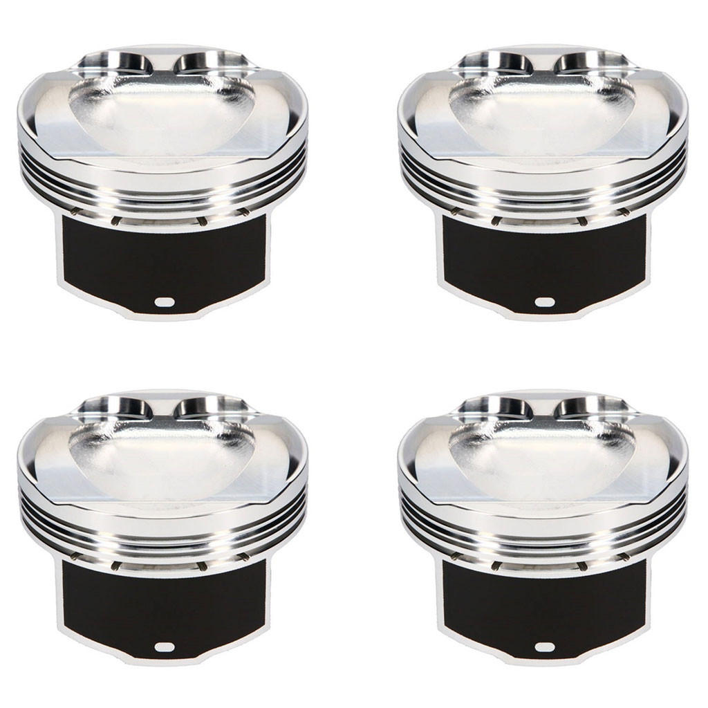 JE Pistons Kit For 2015-2021 Honda K20C Set of 4 | 86mm Bore | 9.8:1 CR | -1.5.cc Dish (TLX-jep357423-CL360A70)