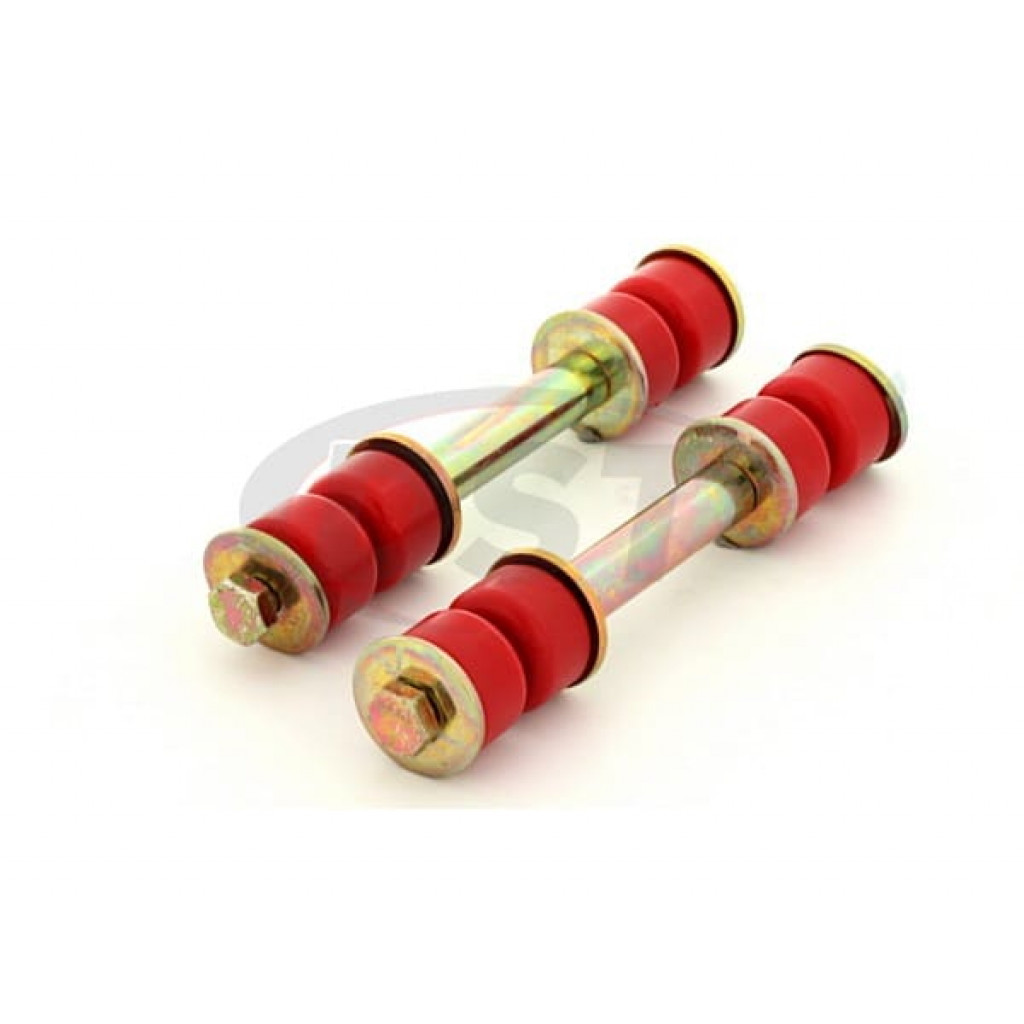 Prothane End Link Set For Chevy El Camino 1973-1976 1977 | Universal | Red | 4 1/4in Mounting Length (TLX-pro19-408-CL360A103)