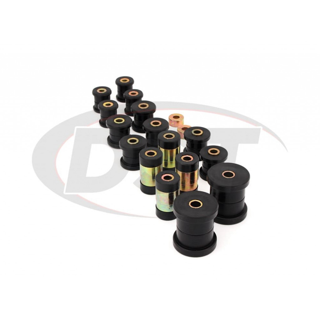 Prothane Control Arm Bushings For Eagle Talon 1995 96 97 1998 Rear Upper/Lower | Black (TLX-pro13-301-BL-CL360A71)