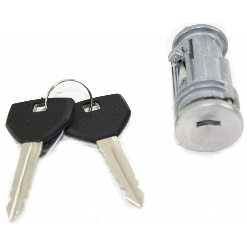 For Jeep Liberty Ignition Lock Cylinder 2002 03 04 2005 | w/ Keys | Chrome | Operable Key | Ignition Switch (CLX-M0-USA-REPP503901-CL360A88)