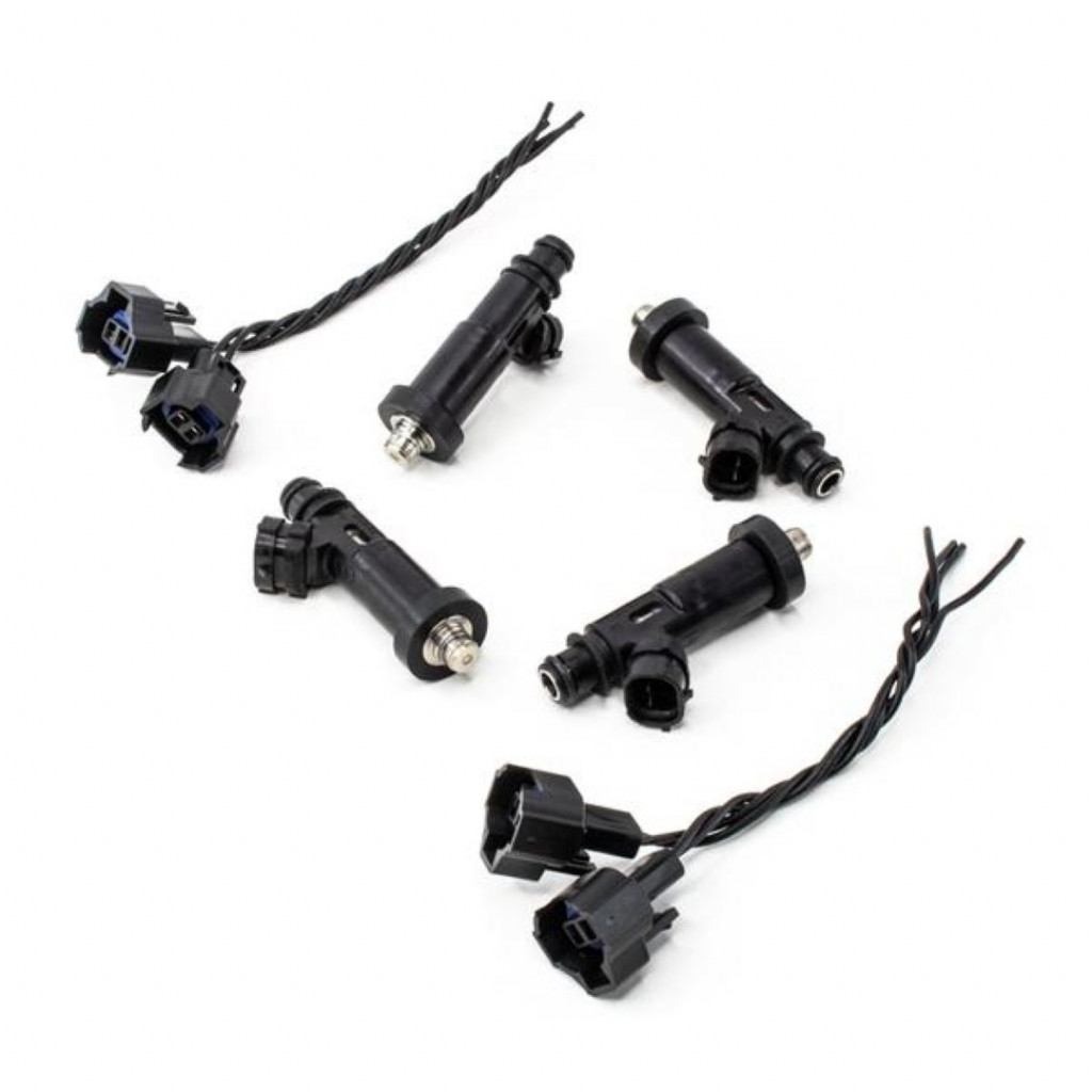 DeatschWerks Fuel Injectors For Honda Civic 1992 93 94 95 96 97 98 99 2000 550cc | All OBD I & II B, D, & H Series (22S-01-0550-4)