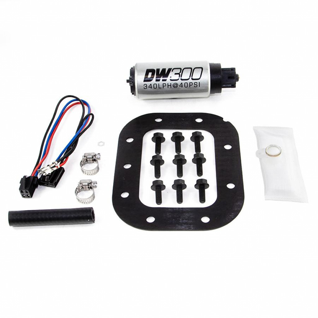 DeatschWerks Fuel Pump For Chevy Corvette 1990-1996 5.7L DW300 340 LPH In-Tank | W/ Install Kit (excl ZR-1) (9-301-1029)