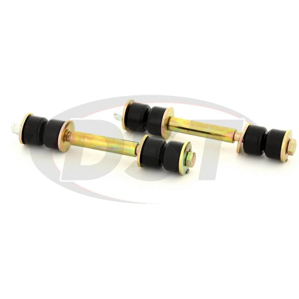 Prothane End Link Set For Dodge Dart 1965-1972 | Universal | Black | 4 1/4in Mounting Length (TLX-pro19-408-BL-CL360A108)