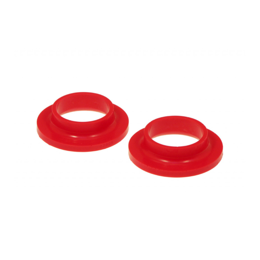 Prothane Coil Spring Isolators - Pair - Red | Universal | (TLX-pro19-1706-CL360A70)