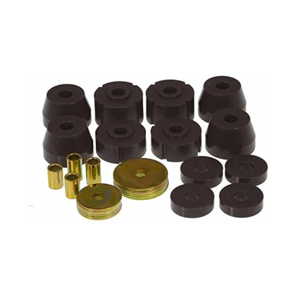 Prothane Body Mounts Bushings For Dodge D250 1981 1982 1983 1984 1985 Black | (TLX-pro4-102-BL-CL360A73)