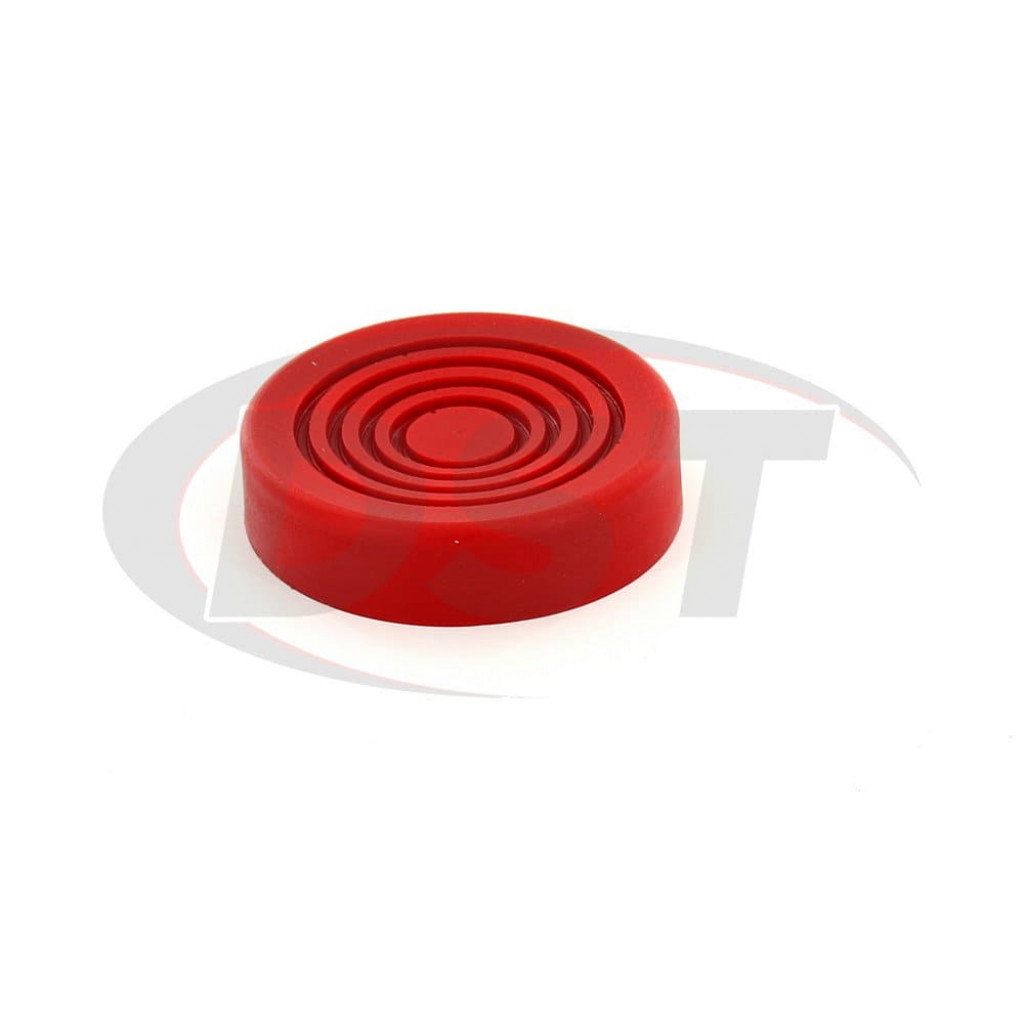 Prothane Jack Pad | 3in Diameter Model - Red | Universal | (TLX-pro19-1403-CL360A70)