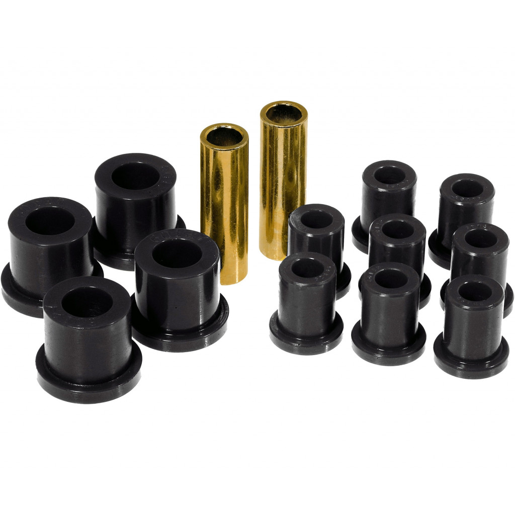 Prothane Body Spring Bushings For Plymouth Road Runner 1968-1972 Black | Rear | (TLX-pro4-1002-BL-CL360A76)