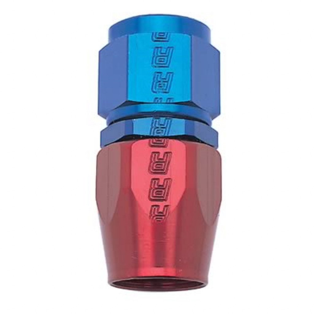 Russell Performance Straight Full Flow Hose End | -10 AN | Red/Blue | (TLX-rus610040-CL360A70)