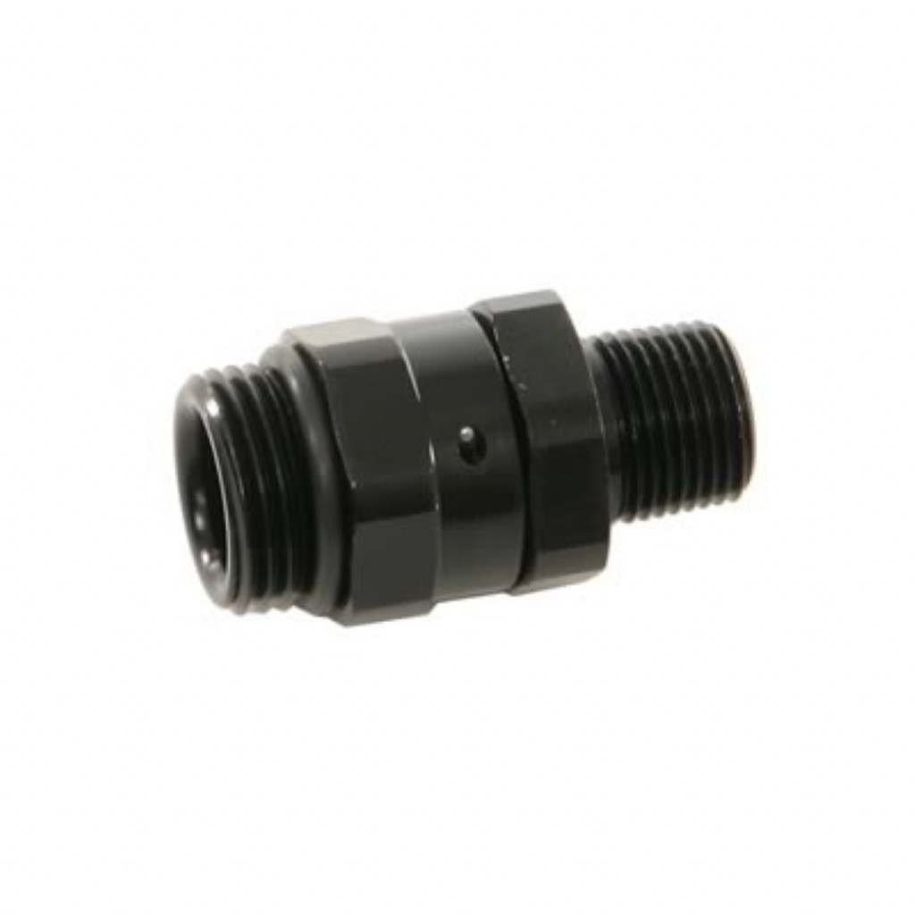 Russell Performance 3/8in NPT Swivel to -10 AN Radius Inlet Port | (TLX-rus640543-CL360A70)