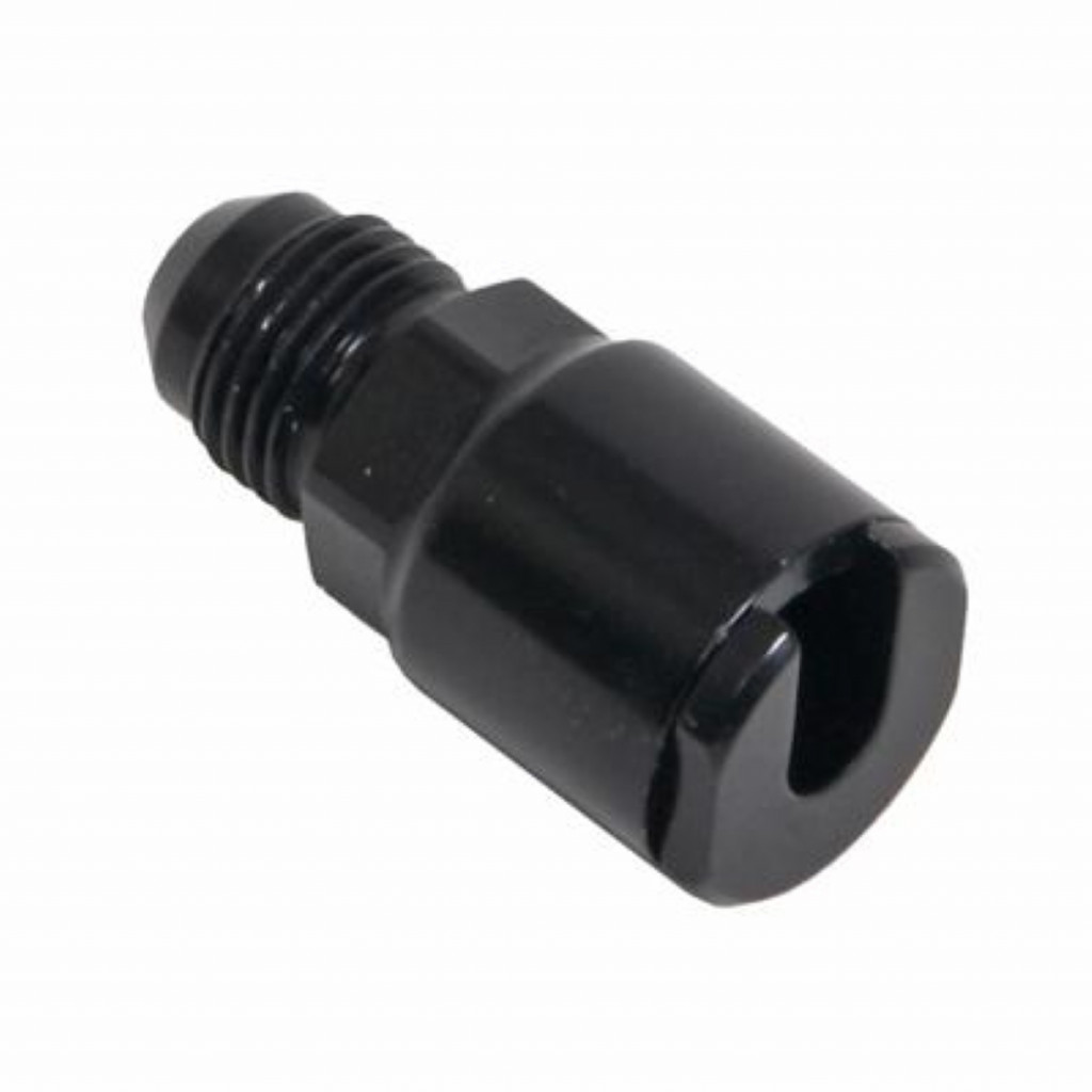 Russell Performance Quick-Disconnect Female -6 AN male to 1/4in SAE Black Single |  (TLX-rus641303-CL360A70)