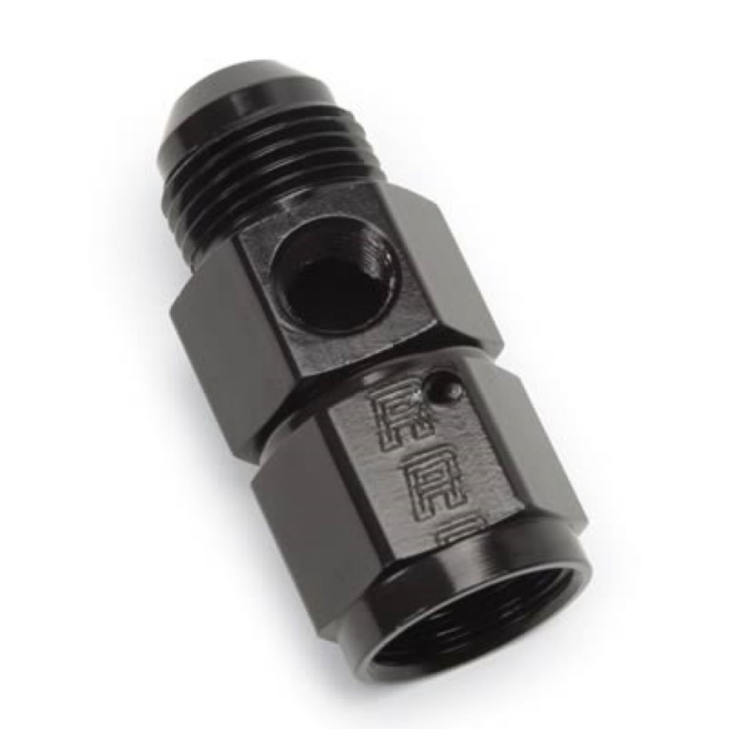 Russell Performance Fuel Pressure Take Off | -6 AN (Black) |  (TLX-rus670343-CL360A70)